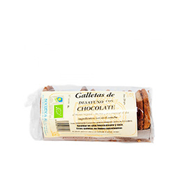 Galletas desayuno chocolate 220g ECO
