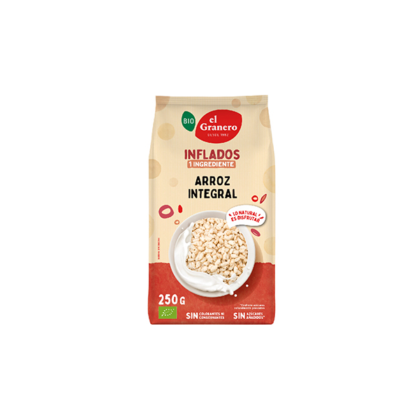 Arroz integral inflado 250g ECO