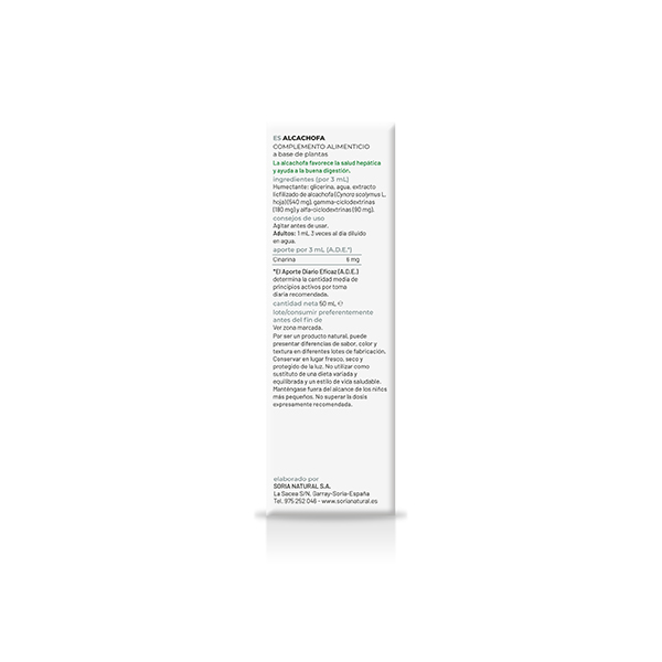 Extracto alcachofa 50ml ECO