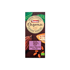 Xocolata negre 90% cacao criol 100g ECO