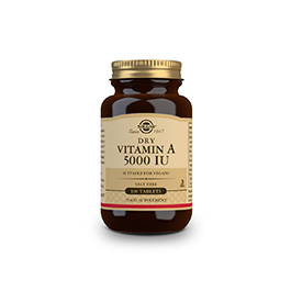 Vitamina A Seca 5000 UI Palmitato 100u