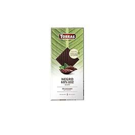 chocolate stevia negro 60% cacao 100g ECO