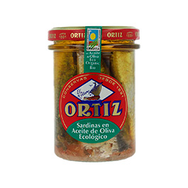 Sardines oliva virg pot 190g ECO