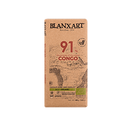 Xocolata Congo 91% 80g ECO