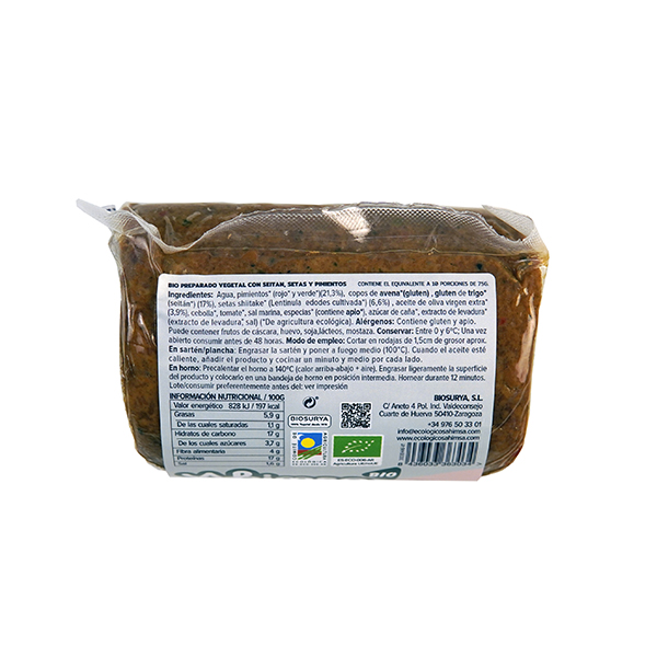 Burveggie shitake pimiento ECO