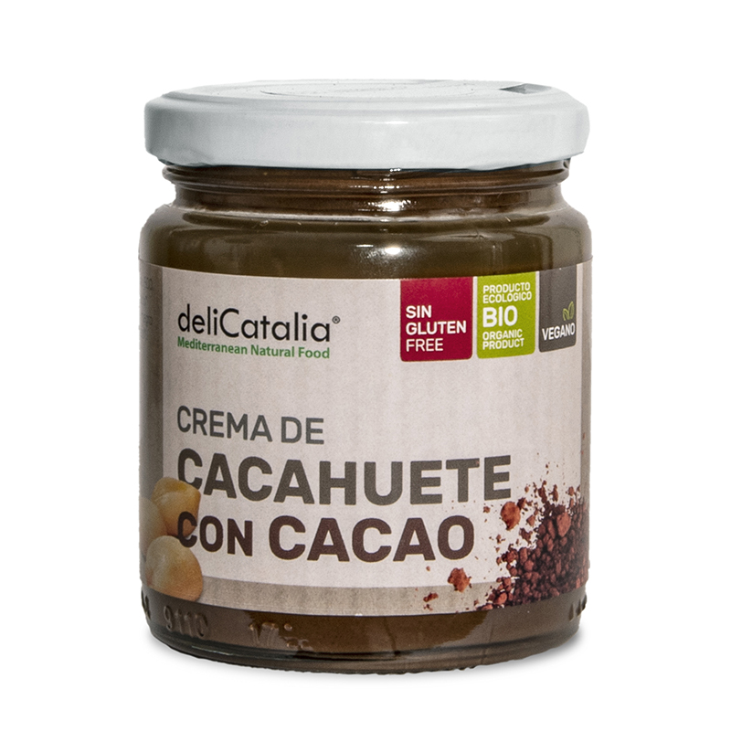 Crema Cacahuete y Cacao 225g ECO