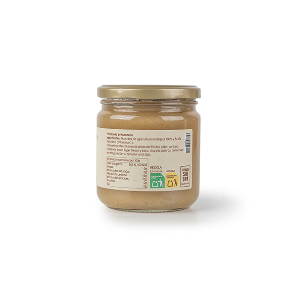 Puré de poma 350g ECO