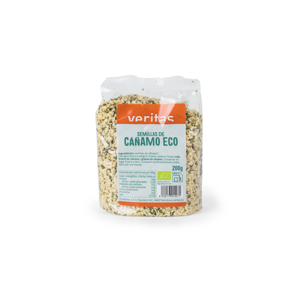 Semillas cáñamo 200g ECO