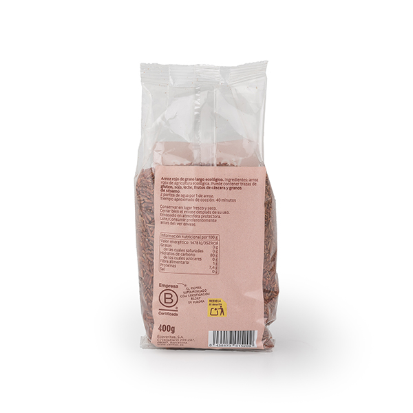 Arròs vermell 400g ECO