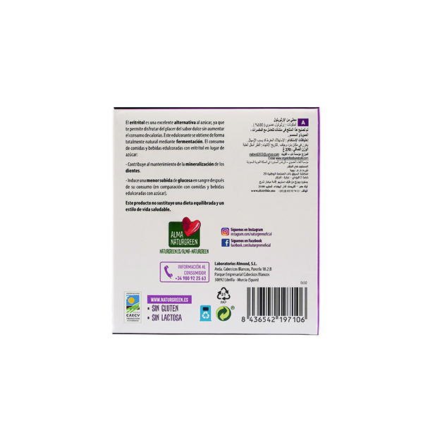 Eritritol sticks 270g ECO
