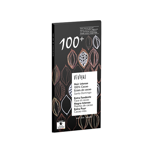 Chocolate 100% nibs cacao 80g ECO