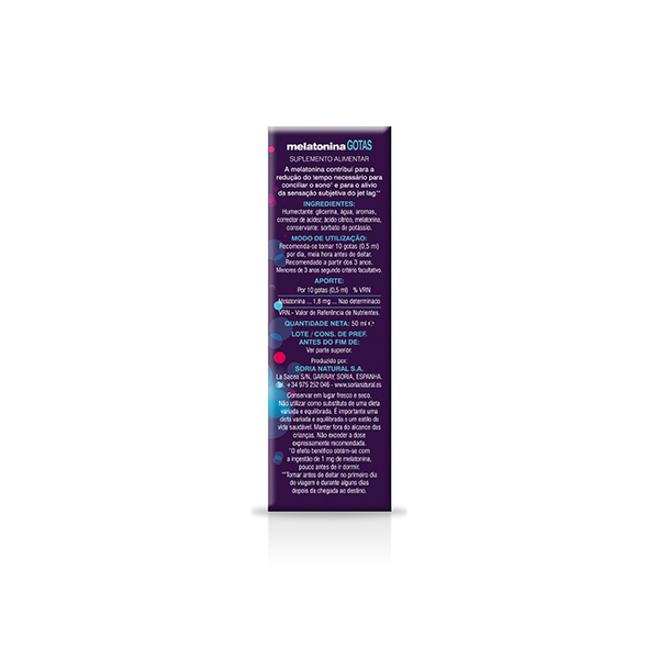 Melatonina gotes 50ml