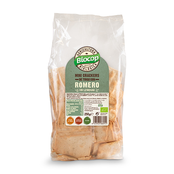 Mini crackers romaní 250g ECO