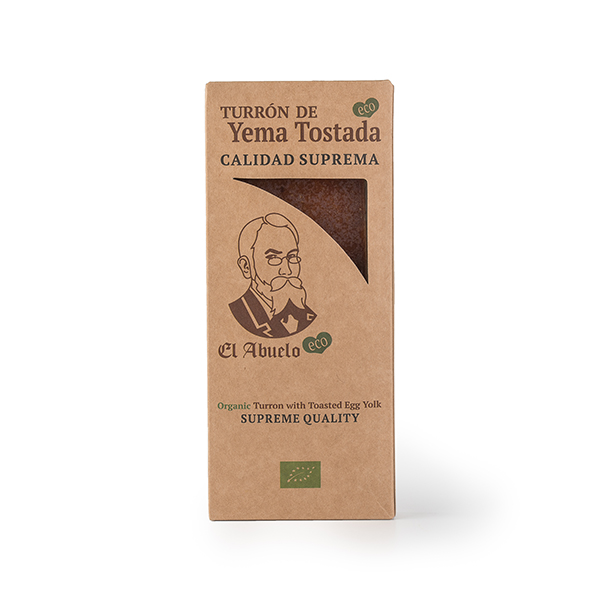 Turrón yema tostada 200g ECO