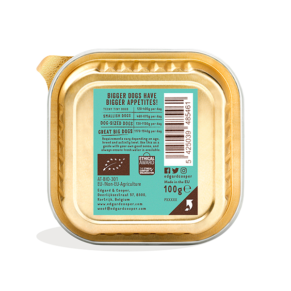 Terrina puppy pollastre 100g ECO