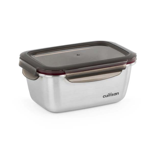Hermetico inox rect 98cl ECO