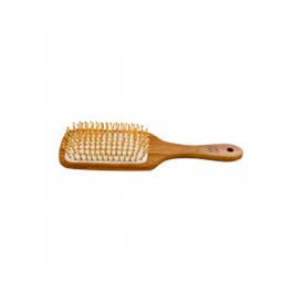 Cepillo cabello bambú gran