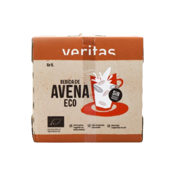 Pack bebida avena 6u 1l ECO