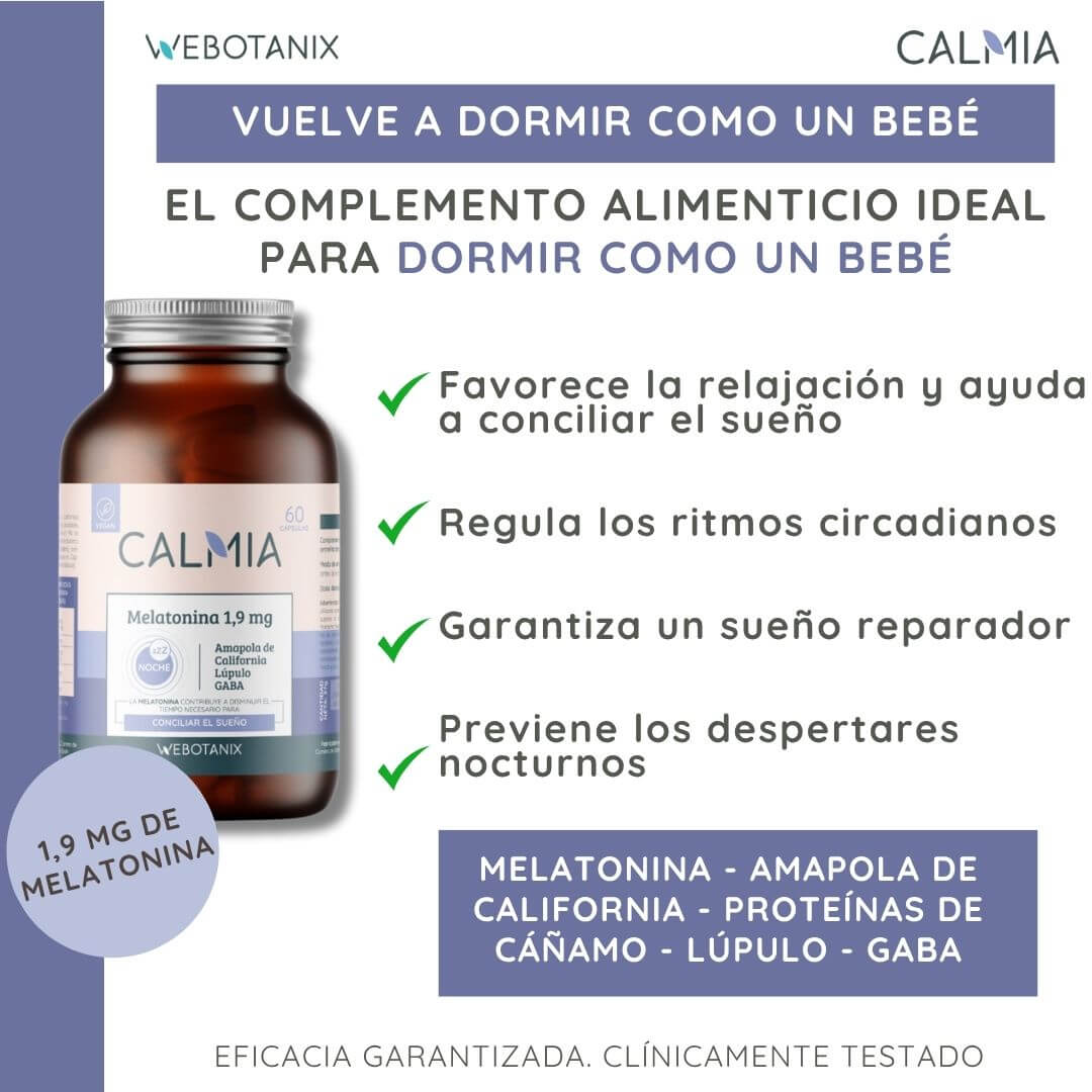 Calmia nit melatonina 60 caps