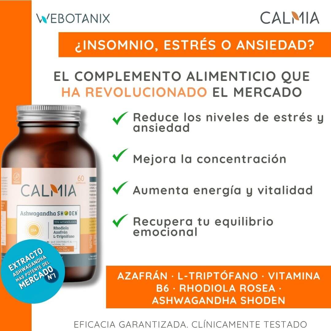 Calmia día ashwagadha 60cap