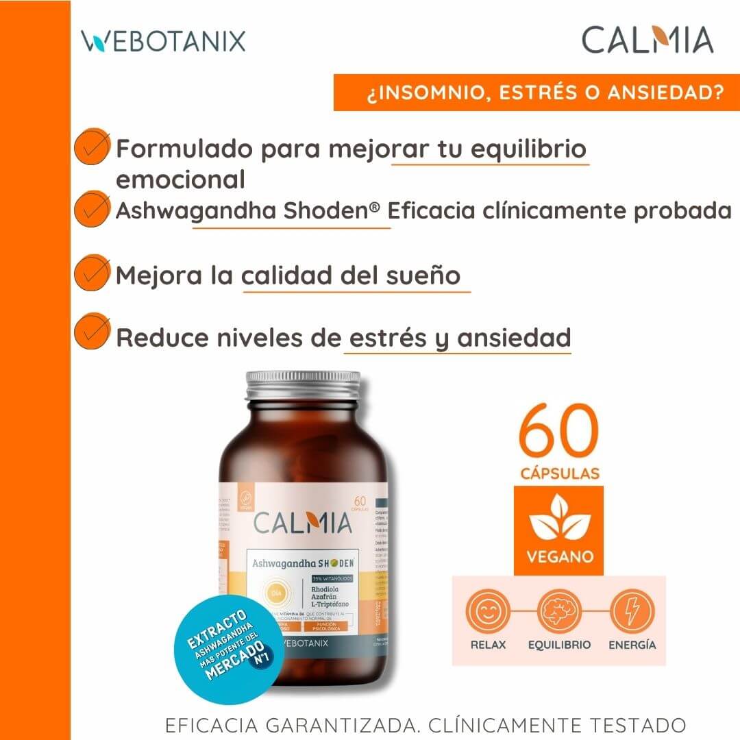 Calmia día ashwagadha 60cap