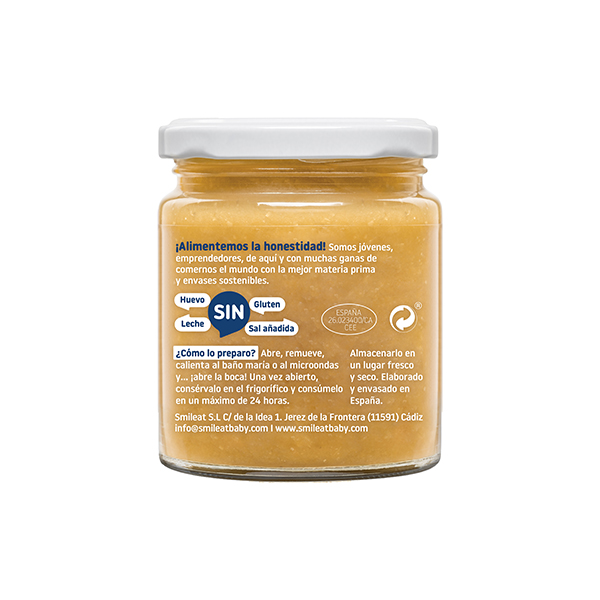 Puré bacalao pat verd 230g ECO