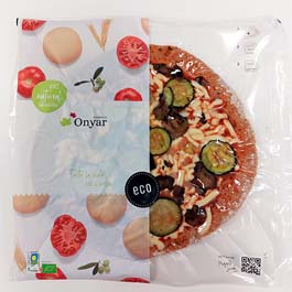 Pizza integral verduras 430g ECO