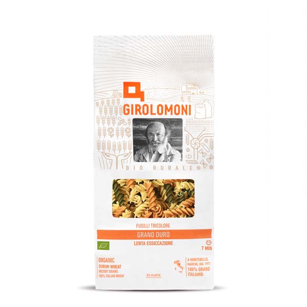 Fusilli tricolor blat dur 500g ECO