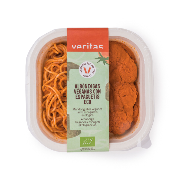Albondigas veg espag 330g ECO