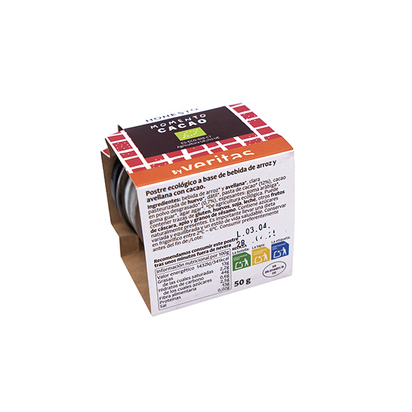Postre cacao 50g ECO