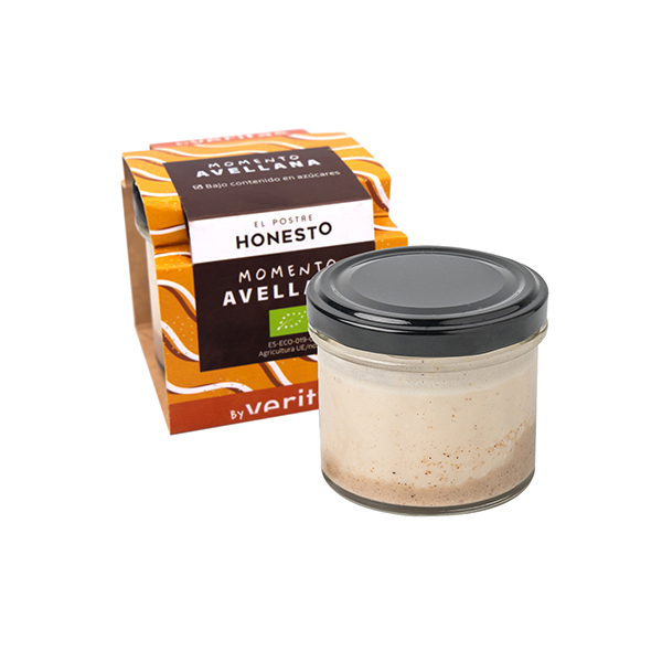 Postre avellana 75g ECO