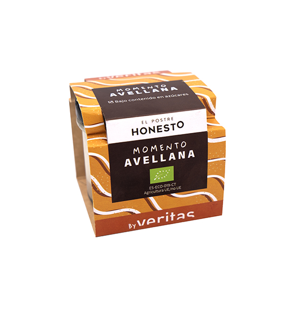 Postre avellana 75g ECO