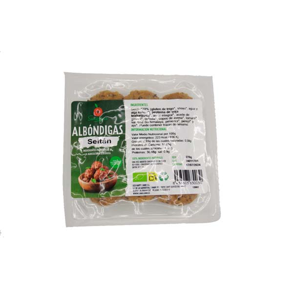 Albóndigas veg seitan 270g ECO