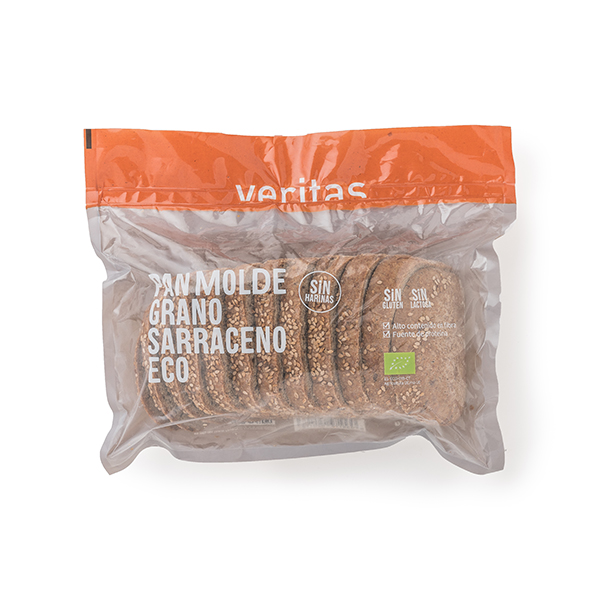 Pan molde grano sarrac 400g ECO