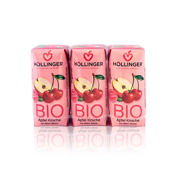 Suc poma cirera 3x200ml ECO