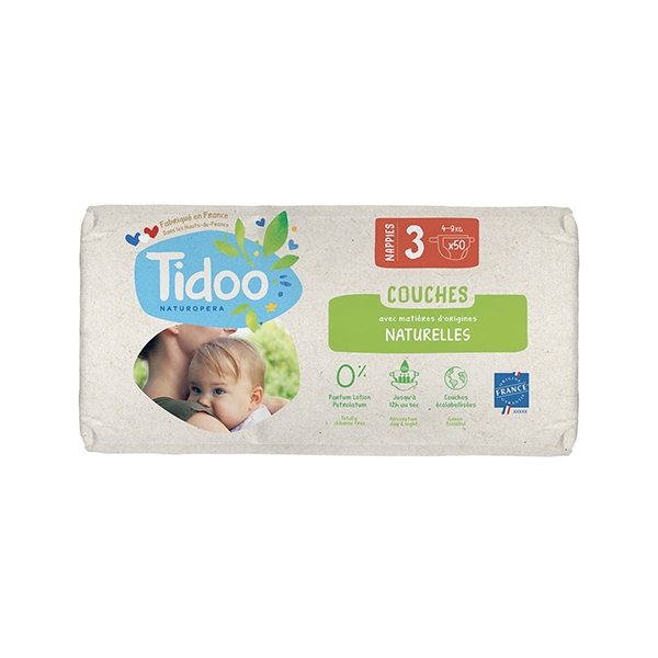 Pañal velo nat T3 4-9kg 50u ECO