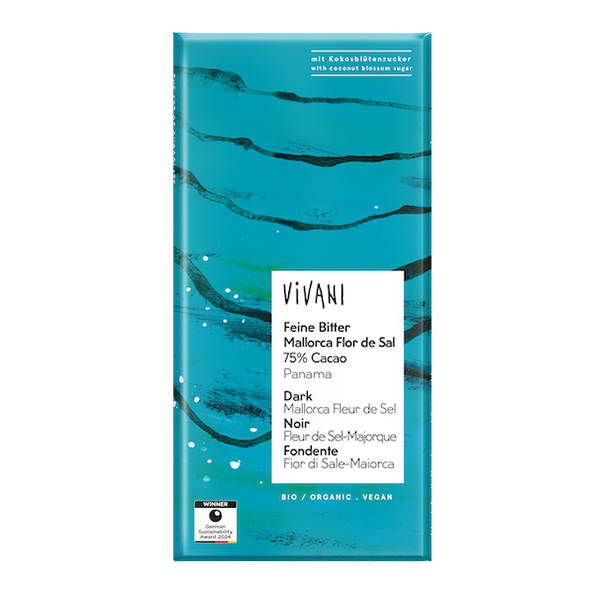 Chocolat neg 75 flor sal 80g ECO
