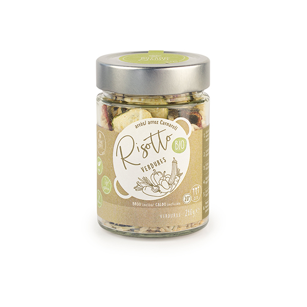 Risotto verduras 210g ECO