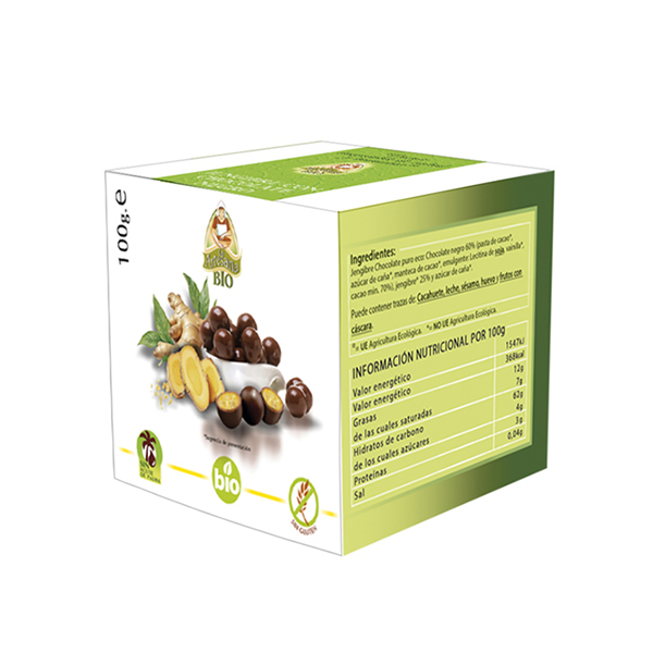 Jengibre choco puro 100g ECO