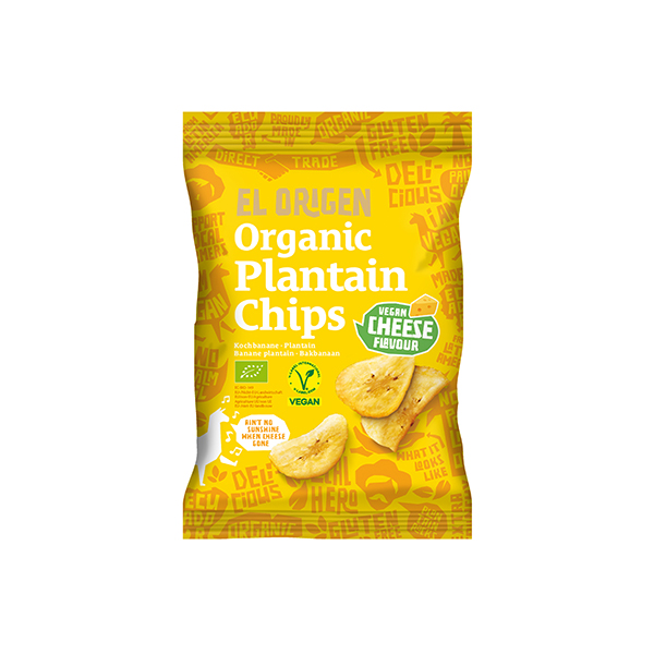 Chips plátano sal marina 80g ECO