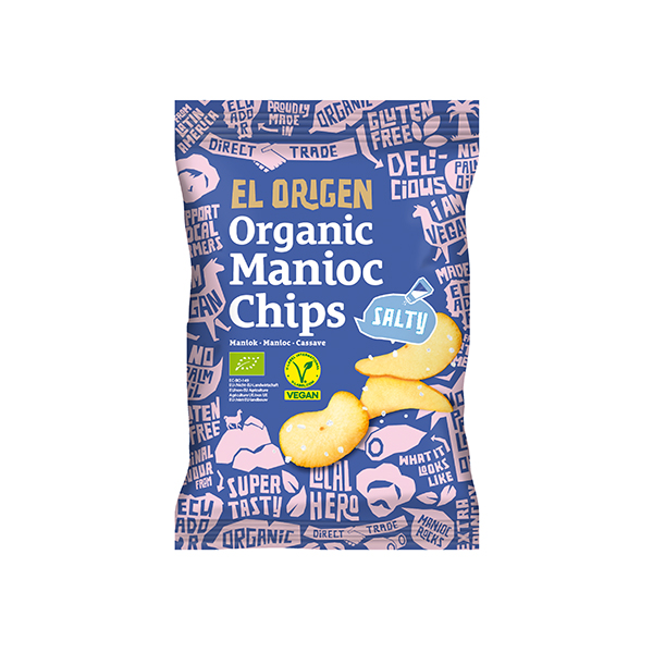 Chips yuca sal marina 60g ECO