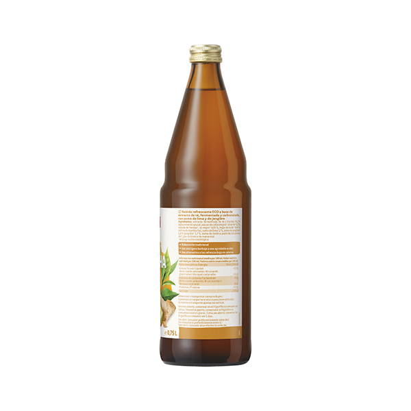 Kombucha lima jengibre 750ml ECO