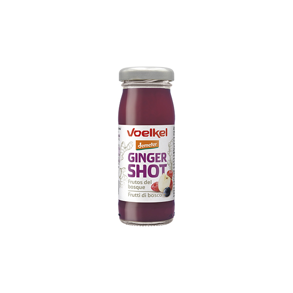 Shot jengibre frutos bosque ECO