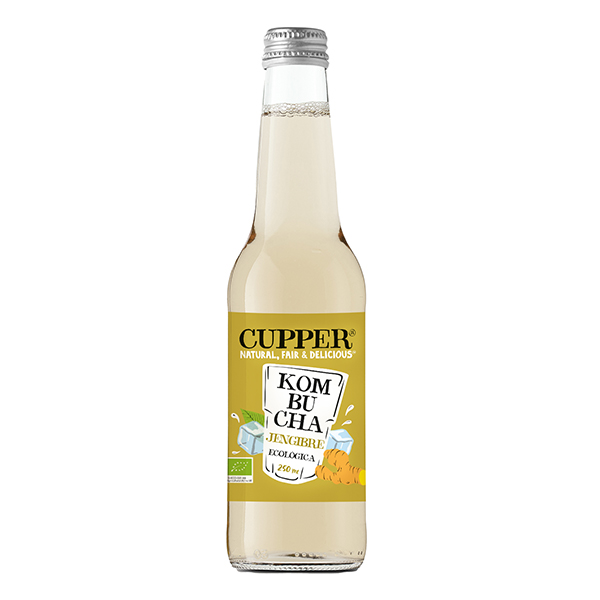 Kombucha de jengibre 250ml ECO