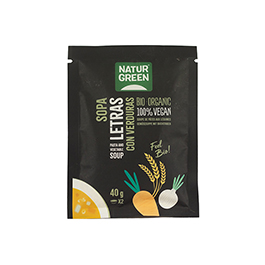 Sopa letras verduras 40g ECO