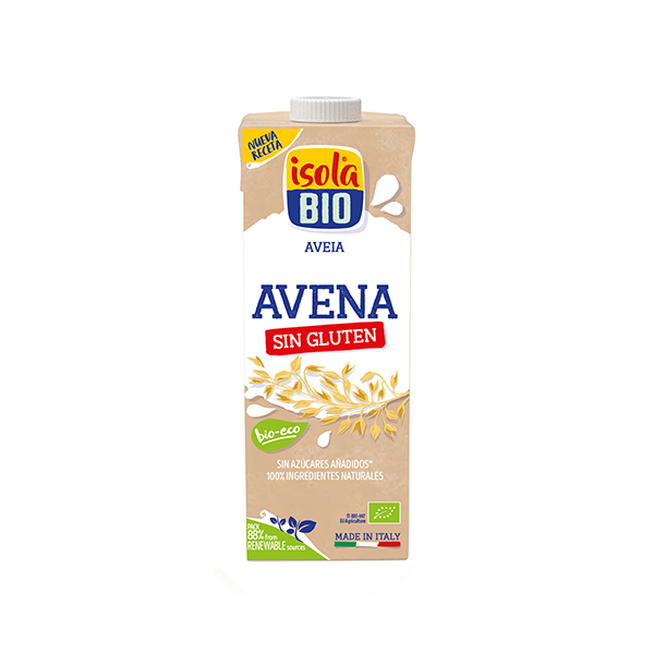 Bebida vegetal avena s/g 1l ECO