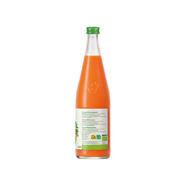 Zumo zanahoria 700ml ECO