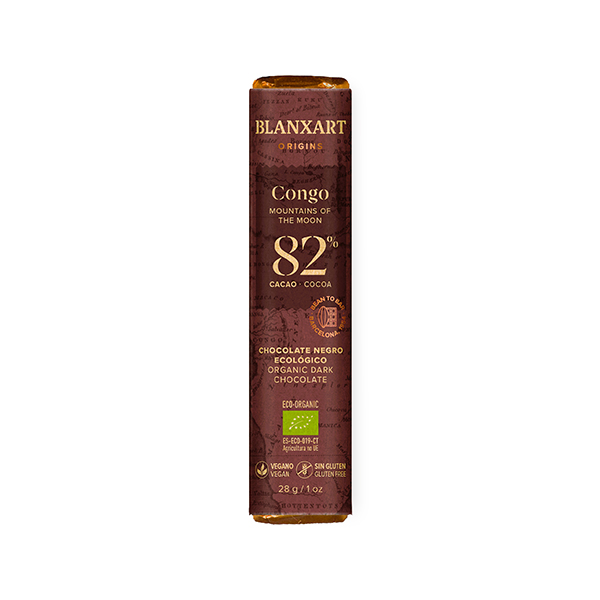 Xocolata negr perú 82% 28g ECO