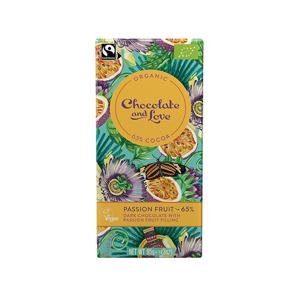 Chocolate 65% maracuya 85g ECO