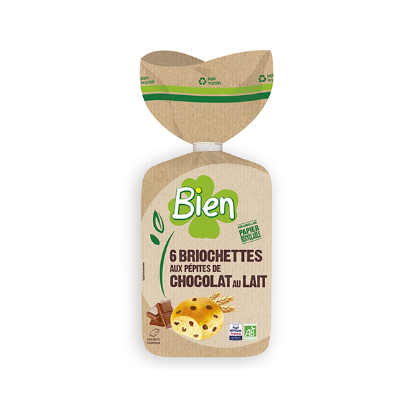 Brioche pepitas choco 240g ECO